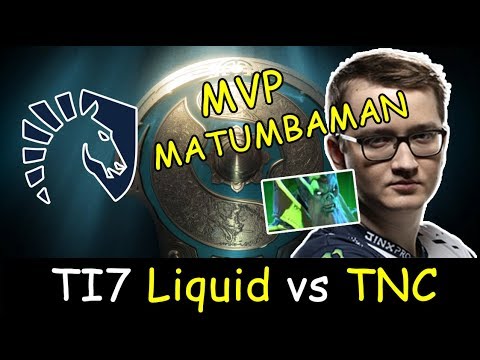 Dota2 The International 2017: Team Liquid (Dire) vs TNC Pro Team (Radiant) highlights
