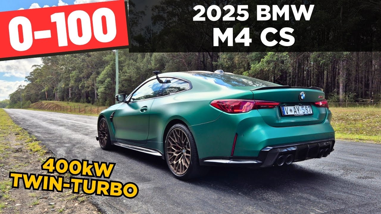 2025 BMW M4 CS: Detailed review – 0-100 & POV test drive