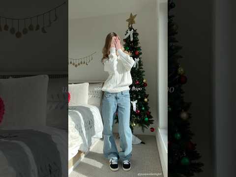 Winter outfit inspo! ❄️🧸🎀 #outfit #winter #cleangirl  #aesthetic #itgirl #christmas #fakebody