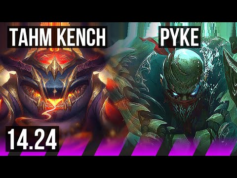 TAHM KENCH & Jhin vs PYKE & Heimerdinger (SUP) | NA Challenger | 14.24