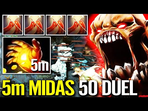 5Min MIDAS +50Duel DMG! WTF LifeStealer Fast Meta Farm Top Rank Immortal Dota 2 Pro Carry Guide
