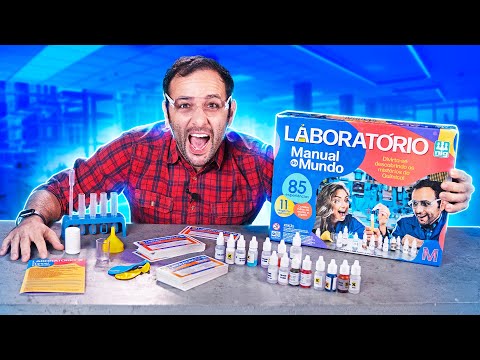 LABORATÓRIO MANUAL DO MUNDO: 85 experiências para fazer em casa