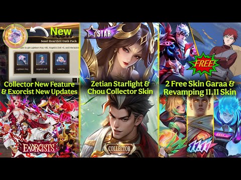 ZETIAN STARLIGHT | REVAMPED 11.11 | CHOU COLLECTOR | EXORCIST NEW UPDATES | FREE GARAA RETURN