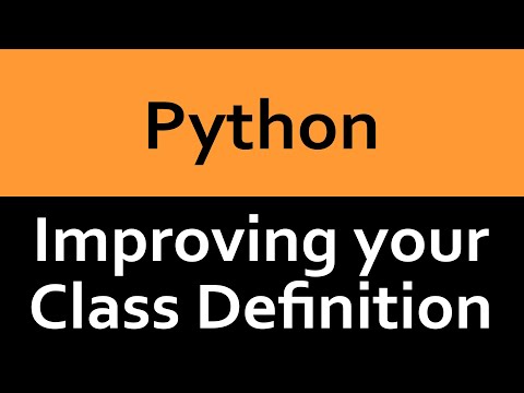 Improving our Basic Python Class - Access 2 Learn
