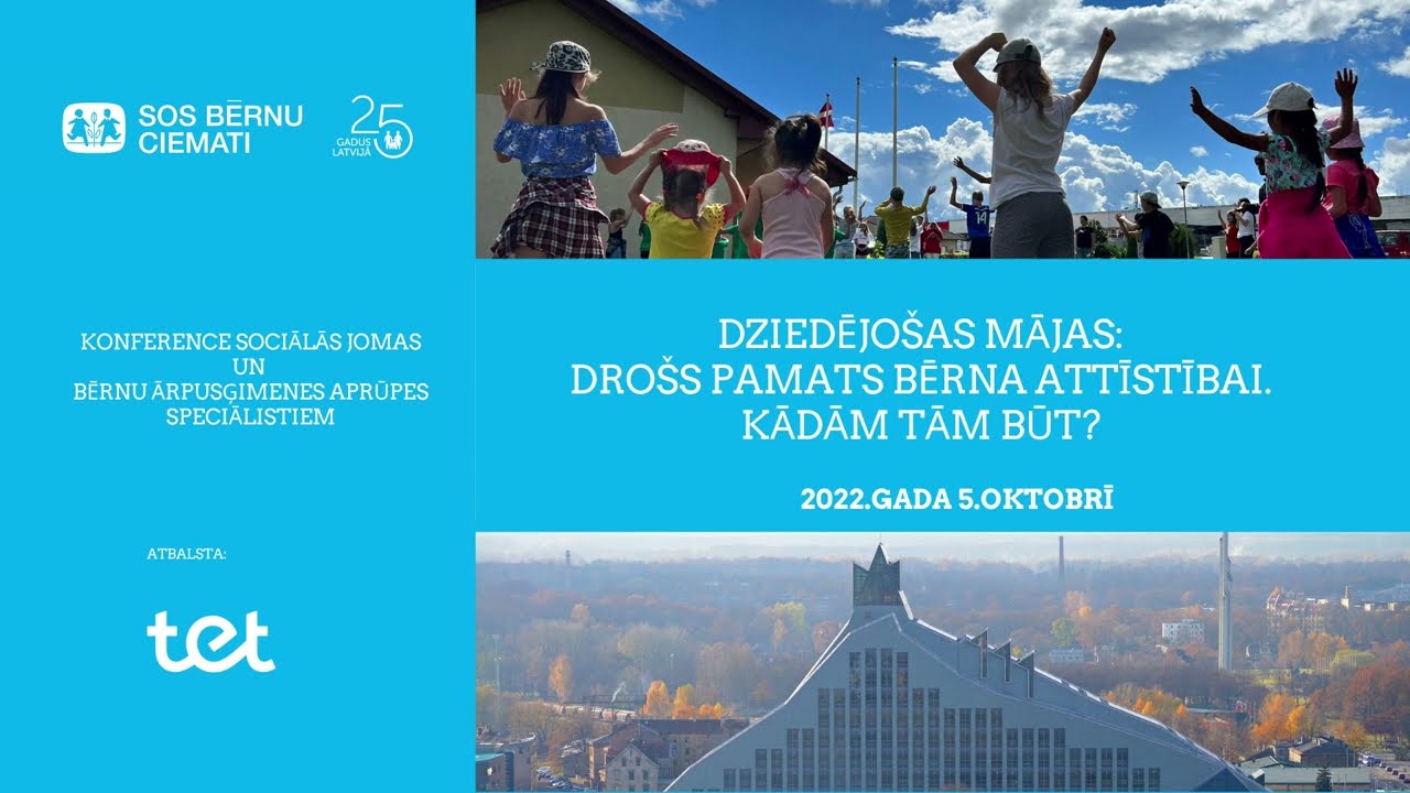 Ilze Paleja, konferences Dziedējošas mājas – drošs pamats bērna attīstībai. Kādām tām būt? atklāšana