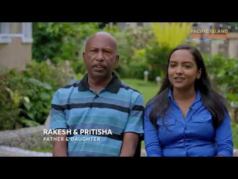 Team Fiji's Rakesh and Pritisha (Father & Daughter): Market Soup, Bele & Ota Patties, and Salad