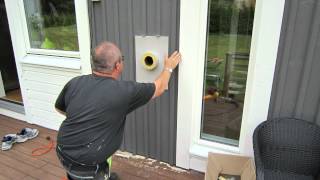 Installation av Ariterms Lilla Frö med KMP dragfläkt