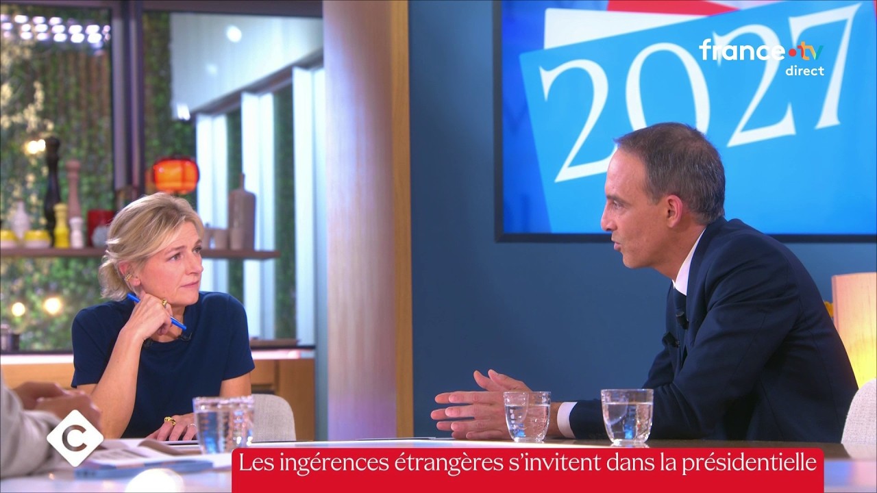 Raphaël Glucksmann invité de C à vous l’Intégrale - 15/10/2026
