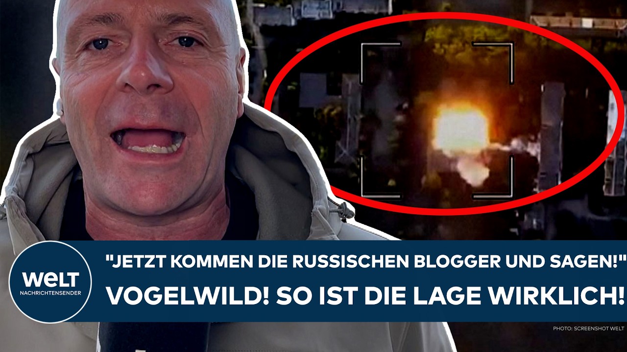 UKRAINE-KRIEG: "Jetzt kommen die russischen Blogger und sagen!" Vogelwild! So ist die Lage wirklich!