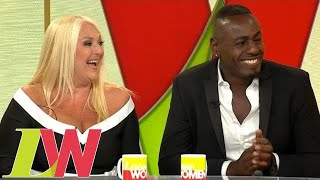 Vanessa Feltz and Ben Ofoedu were on ITV's Loose Women yesterday discussing relationships. Press