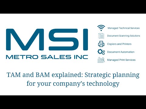TAM and BAM explained: Strategic planning for your company’s technology