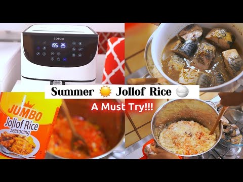 How to make summer jollof rice that no one would reject | Fantastic Favour Recipes.