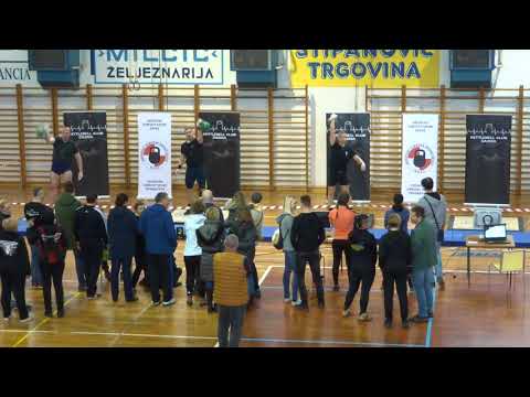 20.01.2018. Snatch set 24kg, Čazma Open, +95kg