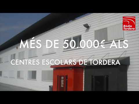 VIDEONOTÍCIES - Més de 50.000€ als centres educatius públics de Tordera
