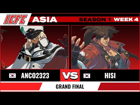 Anco2323 (Ramlethal) vs Hisi (Sol) Grand Final ICFC GGST ASIA: Season 1 Week 4