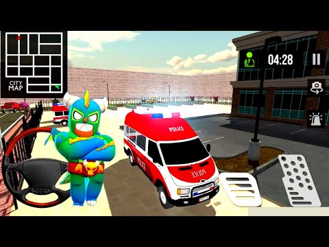 Police Ambulance Rescue Driving – 911 Emergency Simulator 2022 - Car game #50