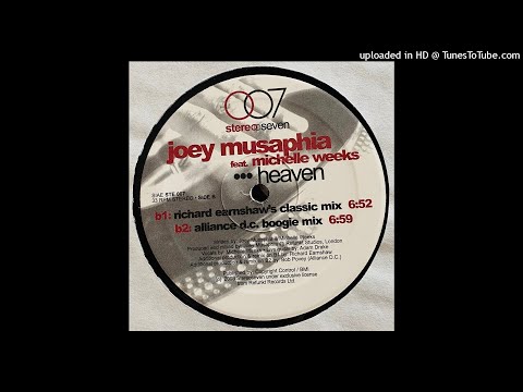 Joey Musaphia Feat. Michelle Weeks | Heaven (Richard Earnshaw's Classic Mix)