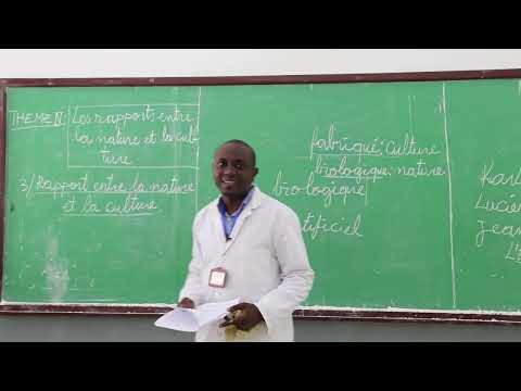 Cours de Philosophie. Les Rapports entre la Nature et la Culture. Niveau Terminale A