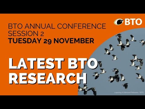 BTO Conference 2022 Session 2: Latest BTO research
