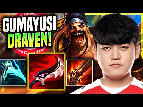 GUMAYUSI IS SO GOOD WITH DRAVEN! - T1 Gumayusi Plays Draven ADC vs Tristana! | Season 11