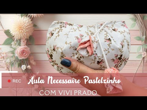 Necessaire Pastelzinho - Aprenda com Vivi Prado