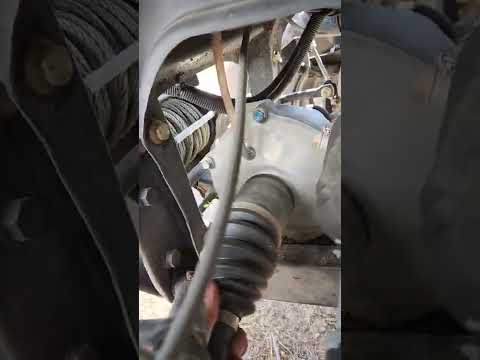 Can Am Defender axle play