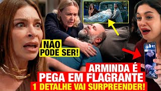 TRÊS GRAÇAS: QUINTA 29/01: Aminda EMPURRA CÉLIO e é PEGA EM FLAGRANTE! 1 DETALHE surpreende TODOS!