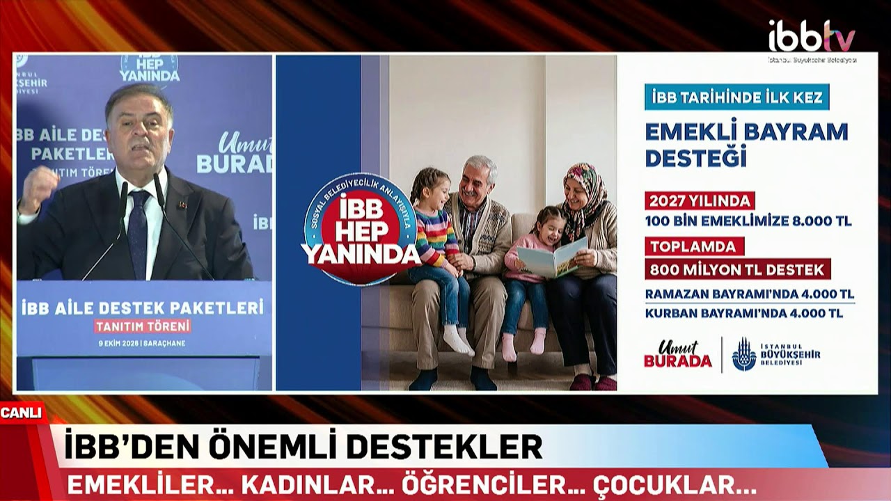 AİLE DESTEK PAKETİMİZİ AÇIKLIYORUZ