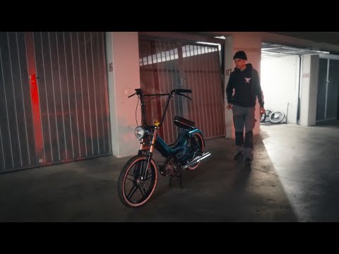 Die erste (geplante..) Probefahrt mit unserer Puch Maxi S