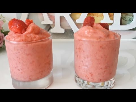 Gelato fatto in casa con soli 3 ingredienti. Non tutti conoscono questa ricetta! Niente gelatina!