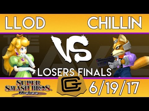 TCG Melee - Chillin (Fox) vs lloD (Peach) - Losers Finals - SSBM 6/19/17