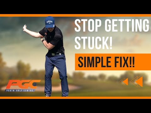 STOP Getting Stuck Inside | Golf Swing
