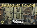Fallout 4 HIDDEN SMUGGLER'S CACHE Settlement Tour & Let's Build | RangerDave