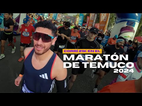 21k en el Maratón de Temuco 2024 / Vlog