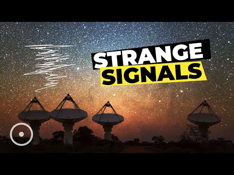 Strange Radio Waves Detected From The Galactic Center
