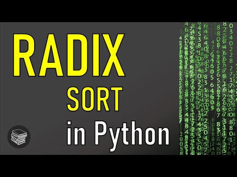 Radix Sort In Python Tutorial Testing And Timing