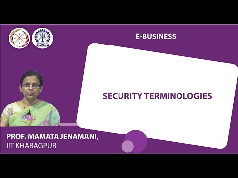 Security terminologies