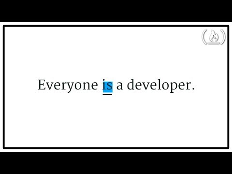 Everyone is a Developer - Talk by Jessica Lord
