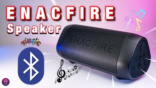 Shocking Volume & Bass  [පැය 25ක් එක දිගට සින්දු අහන්න බේස් තියන]  ENACFIRE Bluetooth Speaker -