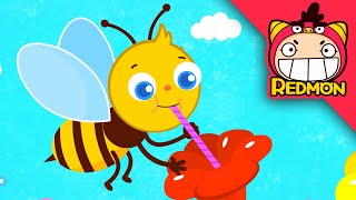 Download lagu Honey bee song | Super songs | Nursery rhymes | Song of Bees | REDMON mp3