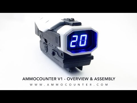 AmmoCounter V1 Kit Overview & Assembly - NERF dart counter