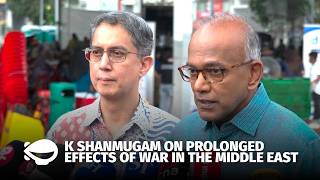 K. Shanmugam on prolonged effects of War in the Middle East