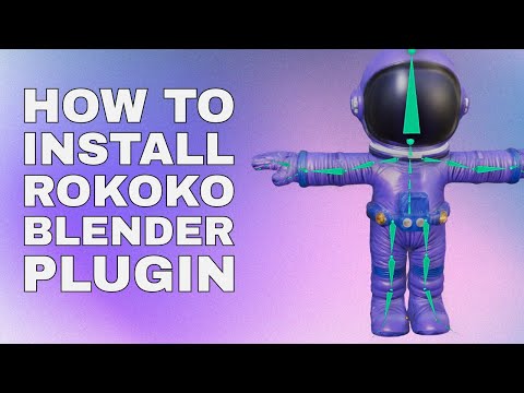 How to Install the Rokoko Blender Plugin