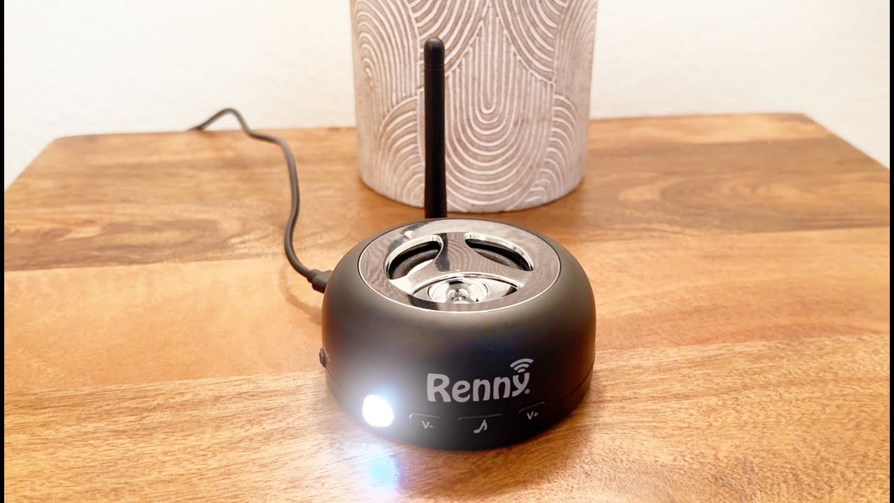 RENNY - The Loud Cell Phone Ringer Amplifier & Flasher for Hearing Impaired (117dB) | Five Ringtones