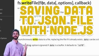 8.5: Saving Data to JSON File with Node.js - Programming with Text