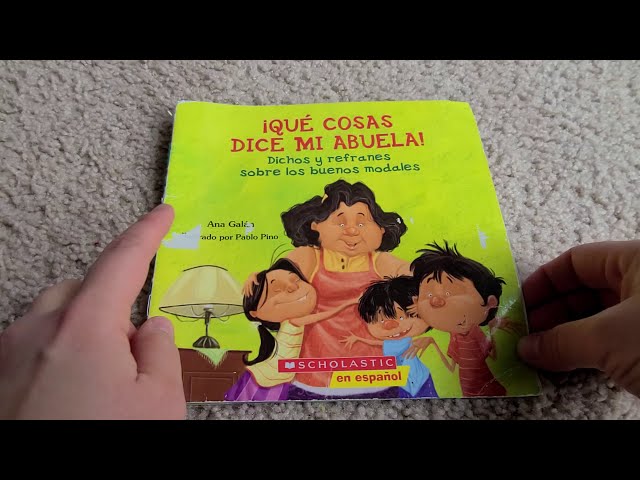 Vídeo relacionado con Qué Cosas Dice Mi Abuela (the Things My Grandmother Says): (spanish Language Edition of the Things My Grandmother Says)
