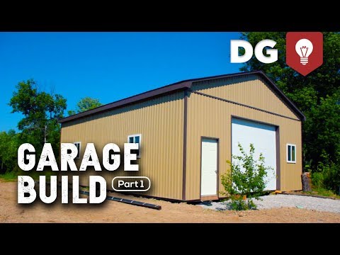 DAY 1: How To Build A Garage (For Your Brother)