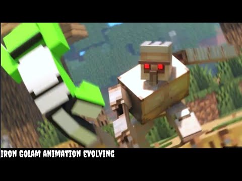 Dream Speedrunner Iron Golem Evolution - Animation Minecraft