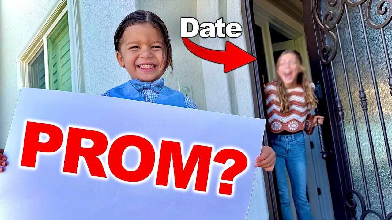 My 3 Year Old Son Went To PROM!!