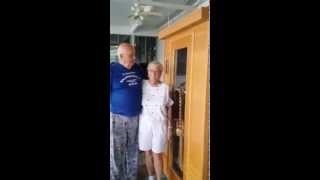 George and Laura review their Clearlight Infrared Sauna and how it relieves their aches and pains.